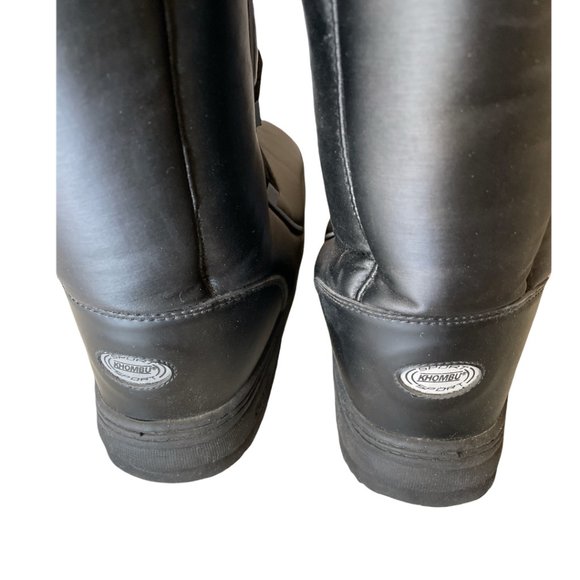 Khombu Black Snow Boots Sz 8 - Picture 2 of 6